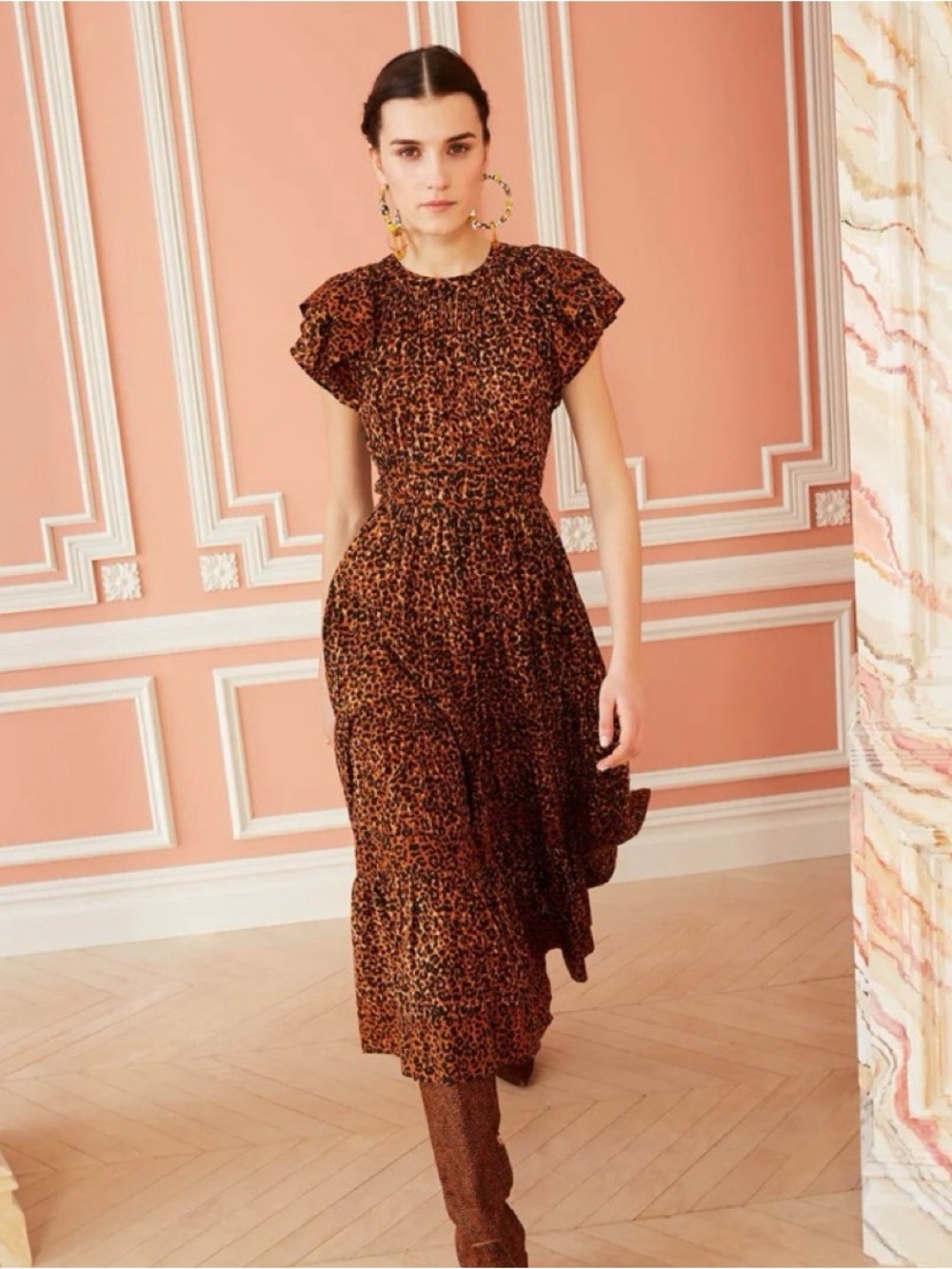 Ulla Johnson Iona Dress - Leopard